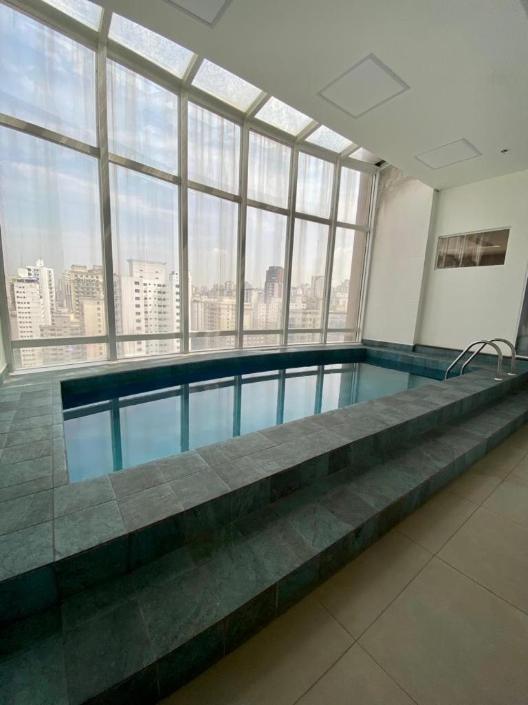 상파울루 Flat Ibirapuera - Jardins 아파트 외부 사진